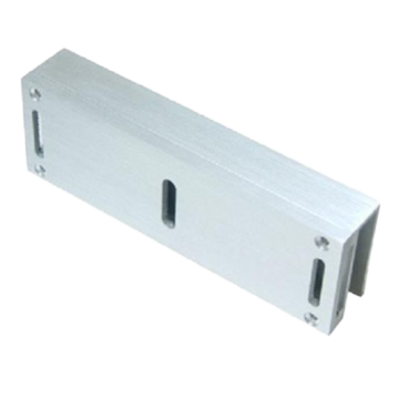 Suport U, instalare placa armatura H-01CC pe usa de sticla de la Big IT Solutions