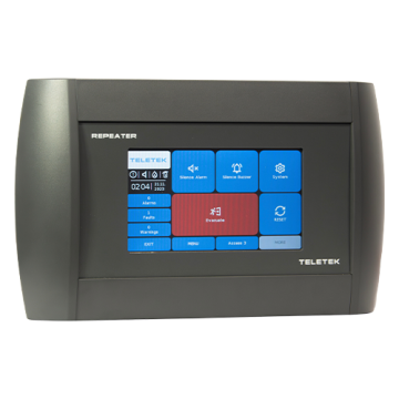 Repetor cu display TFT pentru centrale Iris Simpo - Teletek