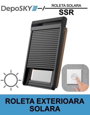 Roleta exterioara solara pentru ferestre Deposky SSR