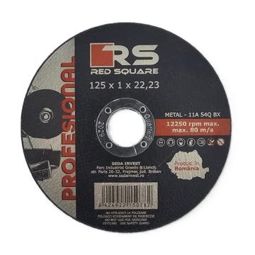 Disc debitat metal 125x1mm