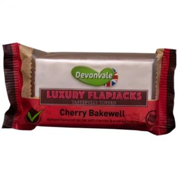Baton Flapjack cu cirese si glazura, 95g