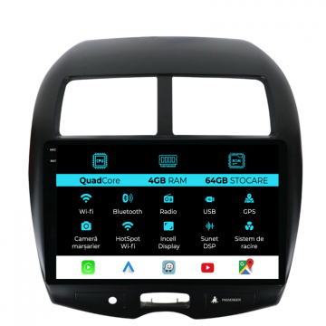 Navigatie dedicata Mitsubishi ASX (2010-2016), QuadCore de la Nav Store
