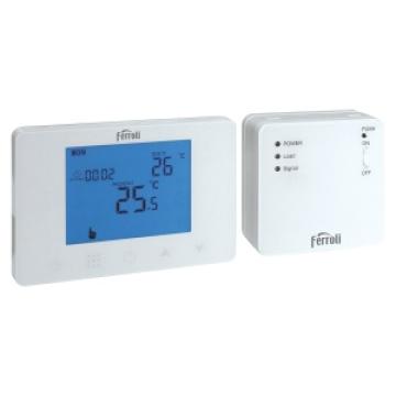 Termostat digital programabil cu radio frecventa, FER 209