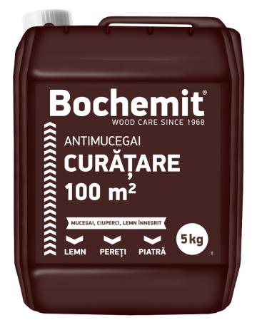 Solutie antimucegai si curatare lemn innegrit Bochemit