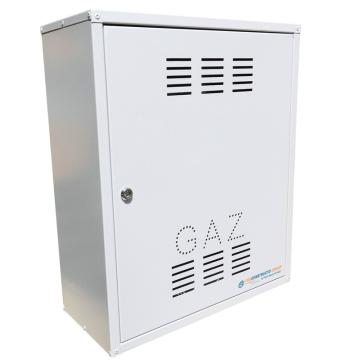Firida 60x50x25 cm, cutie contor de gaz, gri, din tabla