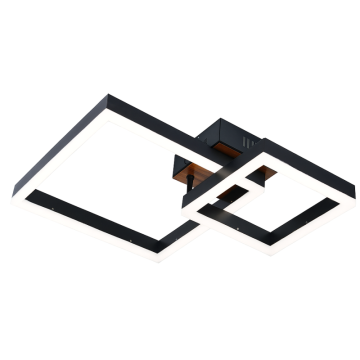 Plafoniera led cu telecomanda 72w dimabila 3 culori moderne