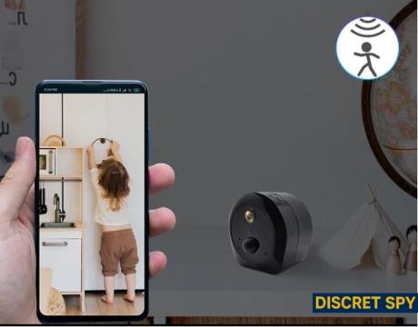 Camera IP S8 WiFi Mini 1080p, cu vedere nocturna