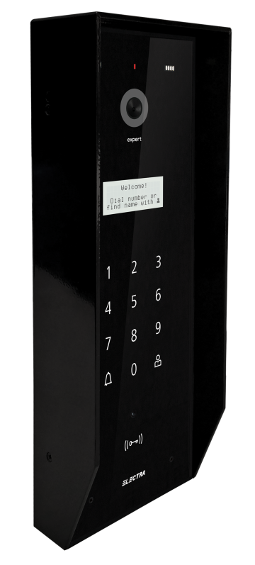 Panou video expert ~ blocuri ~ cu paraploaie/ pasolar de la Electra Instal Srl