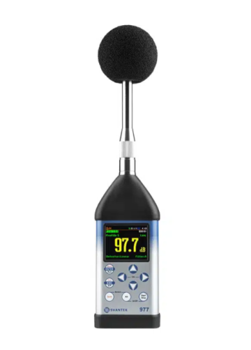 Sonometru - analizor zgomote si vibratii SVAN 977D de la Femaris Srl