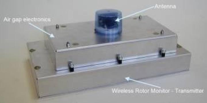 Monitor rotor WRM pentru hidrogenerator fara fir