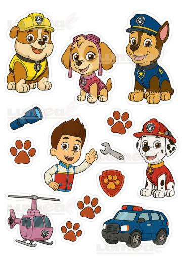 Vafa tort caractere si accesorii Paw Patrol