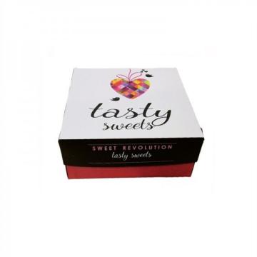 Cutii prajituri, K8 sweet, 19*19*8 cm (10kg) de la Practic Online Packaging Srl