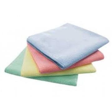 Set 5 lavete microfibra Eco roz Ecolab, 32 x 30 cm