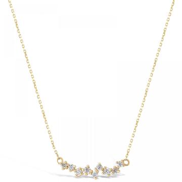 Colier Ancona aur alb 14K