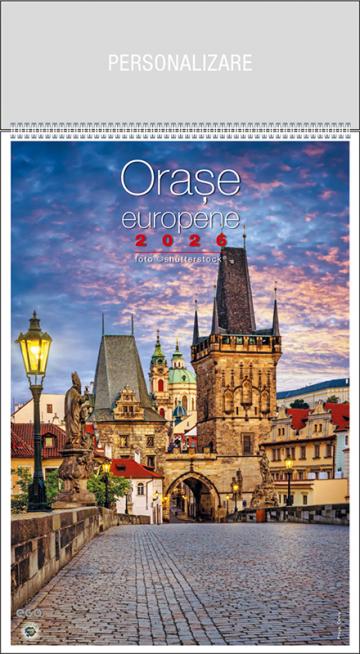 Calendar de perete Orase Europene - 2026