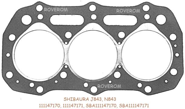 Garnitura chiuloasa Shibaura J843, N843, Ford/New Holland