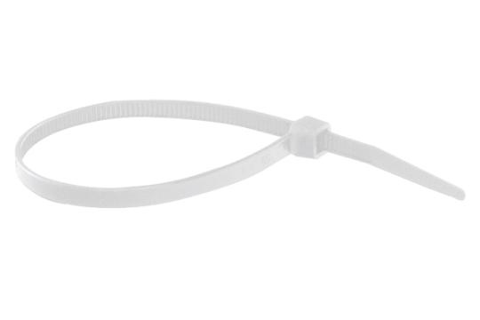 Coliere nylon albe 4.8*200 mm set 100 buc