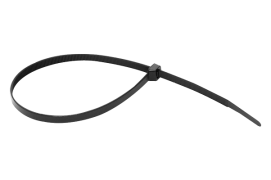 Coliere nylon negre 2.5*140 mm, set 100 buc