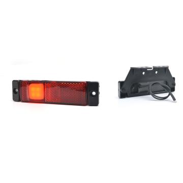 Lampa gabarit led 1236 W45NS, 12v-24v, pozitie rosu Was de la Auto Care Store Srl