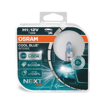 Set 2 becuri 12V H1 55 W Cool Blue Intense Nextgen Osram de la Auto Care Store Srl