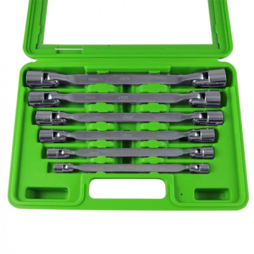 Set chei articulate cu tubulare bihexagonale XZN JBM