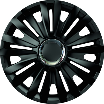 Set capace roti 15` negre cu inel cromat Royal de la Auto Care Store Srl