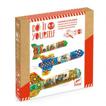 Joc creativ Diy Avioane, Djeco de la Montana Imobiliare Srl