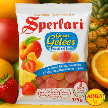 Jeleuri de fructe Sperlari 175 g de la Emporio Asselti Srl