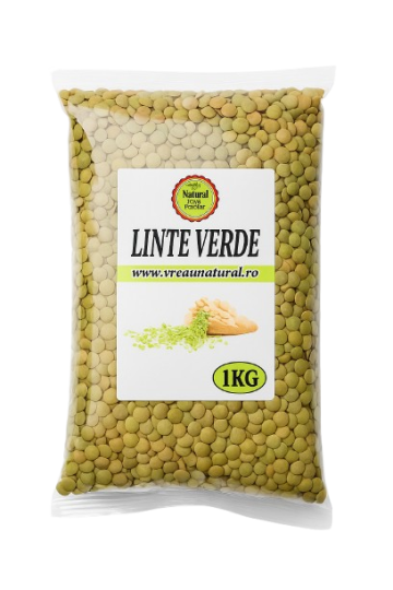 Linte verde 1 kg, Natural Seeds Product
