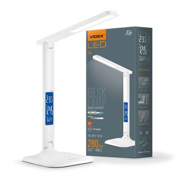 Lampa de birou LED dimabila Videx-Desk-Lamp-Rio-White de la Casa Cu Bec Srl