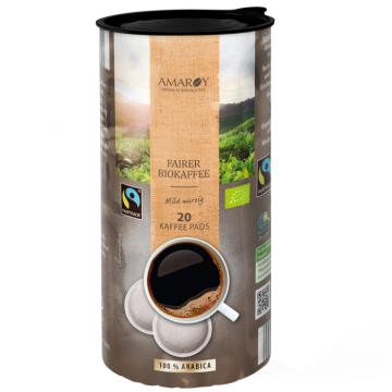 Paduri (discuri) Senseo 62mm monodoze 20buc Amaroy Biokaffee de la KraftAdvertising Srl