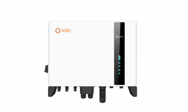 Invertor hibrid trifazat Solis 6 kW HV 4 MPPT de la Topmet Best Srl