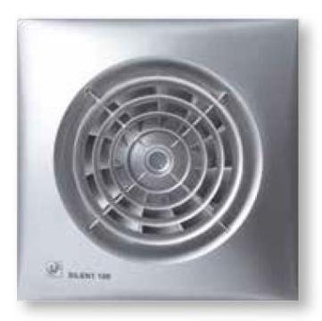 Ventilator de baie Silent-100 CZ Silver Ecowatt