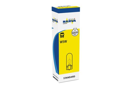 Bec fara soclu 24V W5W set 10 buc Narva