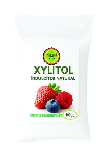 Indulcitor natural Xylitol 500g de la Natural Seeds Product SRL