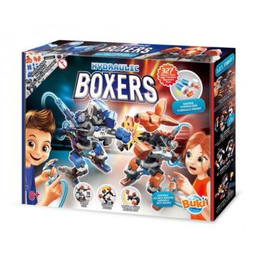 Joc Boxerii hidraulici - Set STEM de constructie interactiv de la Montana Imobiliare Srl
