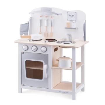 Jucarie Bucatarie Bon appetit Alb Argintiu de la Montana Imobiliare Srl