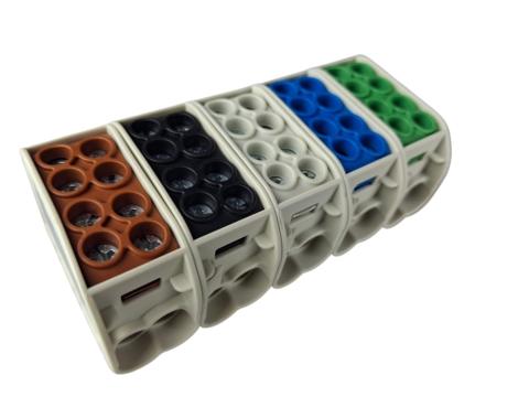 Cleme de distributie derivatie pentru conexiuni trifazice 25 de la Ledo Line Srl