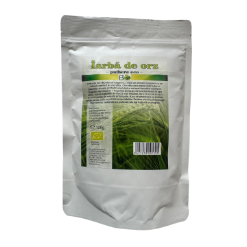 Iarba de orz pudra bio, Germania, 125g de la Biovicta