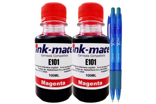 Flacon refill cerneala Ink-Mate compatibil Epson 101, 2x100m