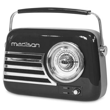 Radio FM portabil cu bluetooth, USB, culoare neagra de la Marco & Dora Impex Srl