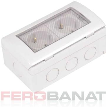 Priza exterior dubla de la Ferobanat Srl