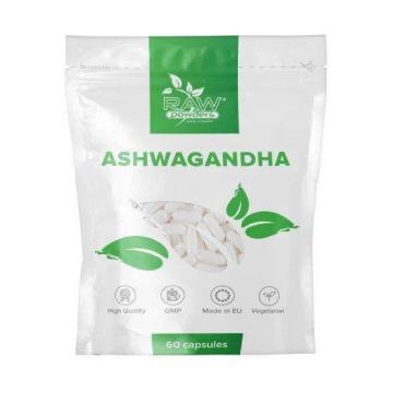 Supliment alimentar Raw Powders Ashwagandha, Ginseng Indian