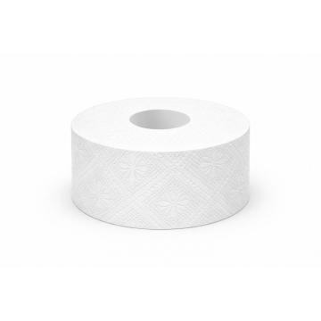 Hartie igienica mini jumbo, 3 straturi, 120 m, Aqas