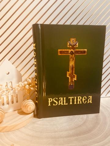 Carte, Psaltirea medie coperta verde de la Candela Criscom Srl.
