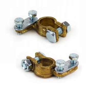 Clema pentru baterie auto din alama 600amp 2 buc.