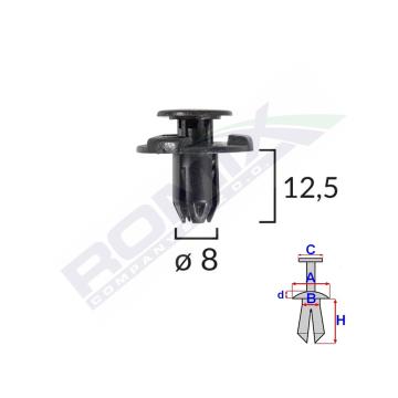 Clips fixare elemente exterior pentru Nissan, Subaru de la Auto Care Store Srl