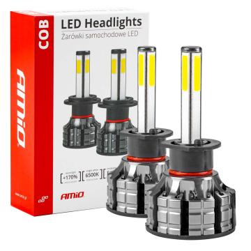 Instalatie Led Cob 2Side Amio, compatibil H1 de la Auto Care Store Srl