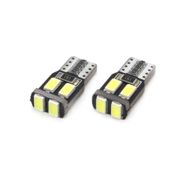 Set becuri auto cu Led Canbus compatibil T10 W5W 6 SMD alb de la Auto Care Store Srl