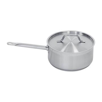 Cratita inox cu coada si capac 3.3 litri